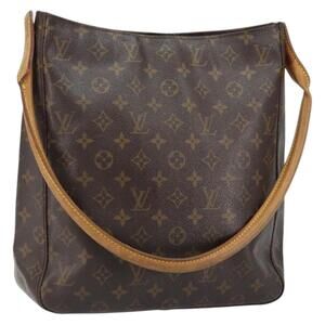 LOUIS VUITTON Monogram Looping GM Shoulder Bag M51145 LV Auth 152016